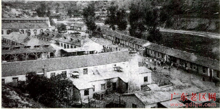 3、延安柳树店红军兵工厂旧貌.png
